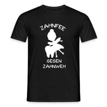 Zahnarzt Zahn Zahnfee Zahnliebe Geschenk Spruch - Männer T-Shirt - Schwarz - Vorne - AI Model Male 178 light (178cm)
