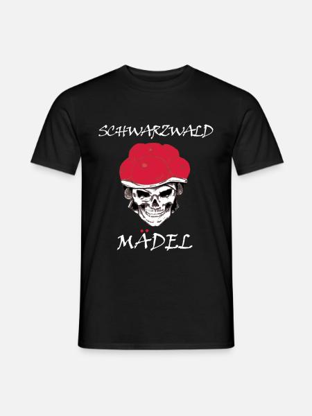 schwarzwaldmädel schwarzwald schwarzwaldmarie - Männer T-Shirt - Schwarz