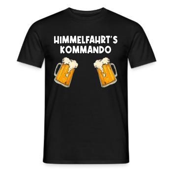 Christi Himmelfahrt Junggesellenabschied Geschenk - Männer T-Shirt - Schwarz - Vorne - AI Model Male 178 light (178cm)
