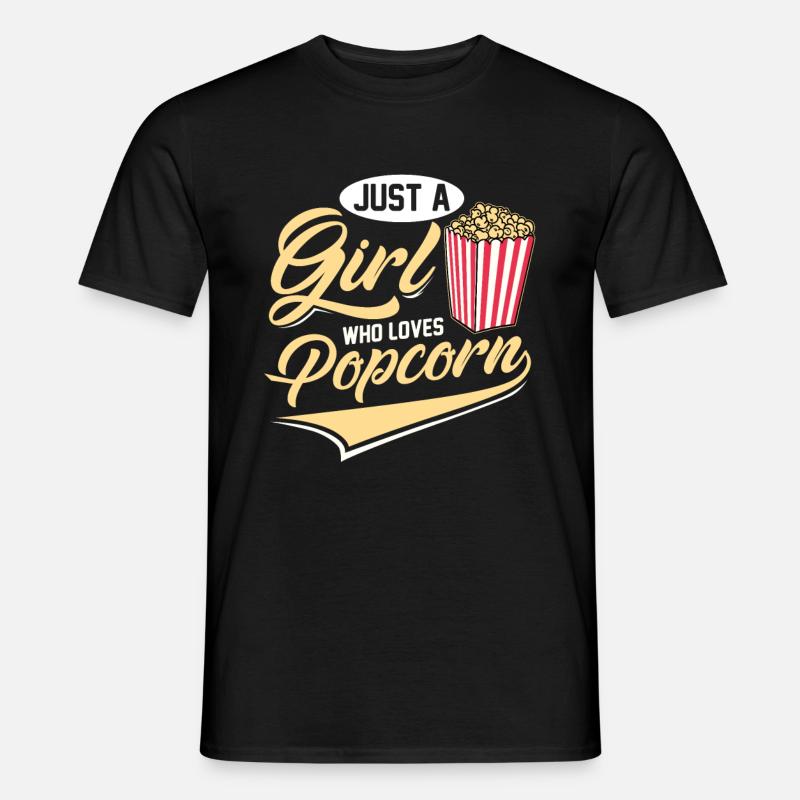 Pop corn - T-shirt homme - noir