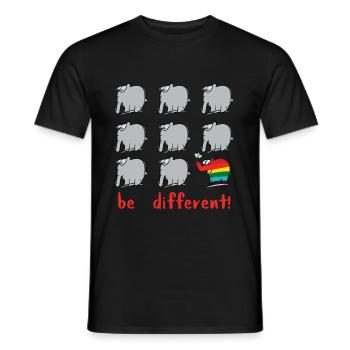 Sarkusm Saying Black Humor Funny Irony - Men's T-Shirt - black - Front - AI Model Male 178 light (178cm)