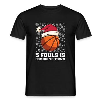 Basketteur - T-shirt homme - noir - Devant - AI Model Male 178 light (178cm)