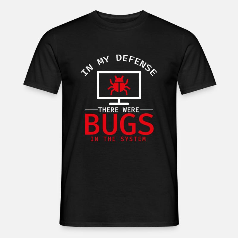 Programmer Coder Software Developer - Men's T-Shirt - black