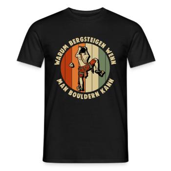 Bloc - T-shirt homme - noir - Devant - AI Model Male 178 light (178cm)
