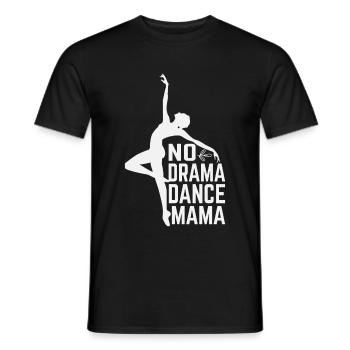 Pas de drame Maman - T-shirt homme - noir - Devant - AI Model Male 178 light (178cm)