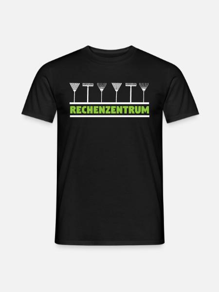 Rechenzentrum - Männer T-Shirt - Schwarz