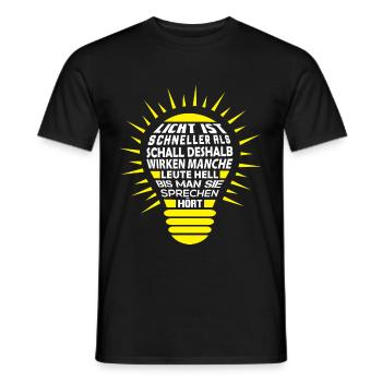Électroniciens Electricité Électricité Cadeau - T-shirt homme - noir - Devant - AI Model Male 178 light (178cm)