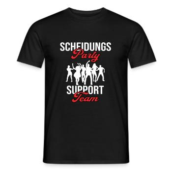 Geschieden Scheidungsparty Scheidung Trennung - Männer T-Shirt - Schwarz - Vorne - AI Model Male 178 light (178cm)