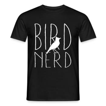Vogel Ornithologie Vogelbeobachter Geschenk - Männer T-Shirt - Schwarz - Vorne - AI Model Male 178 light (178cm)