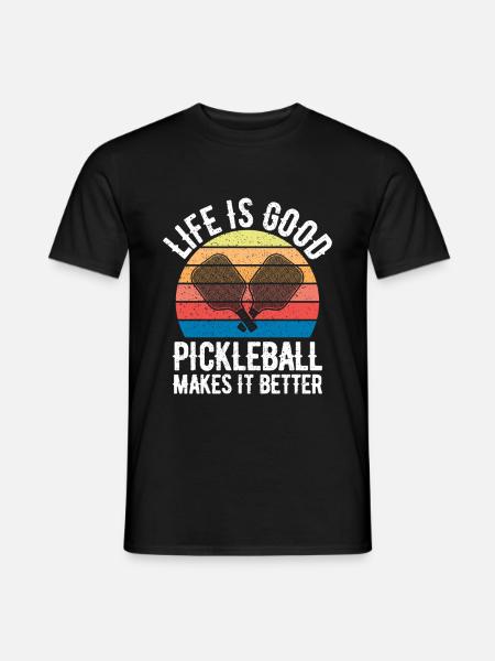 Pickleball - Men's T-Shirt - black