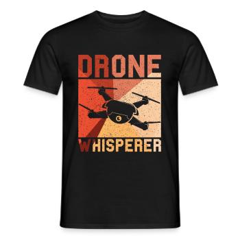 Drone - Männer T-Shirt - Schwarz - Vorne - AI Model Male 178 light (178cm)