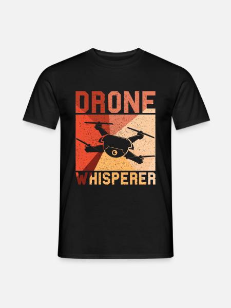Drone - Männer T-Shirt - Schwarz