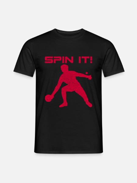 Ping Pong Table Tennis - Men's T-Shirt - black