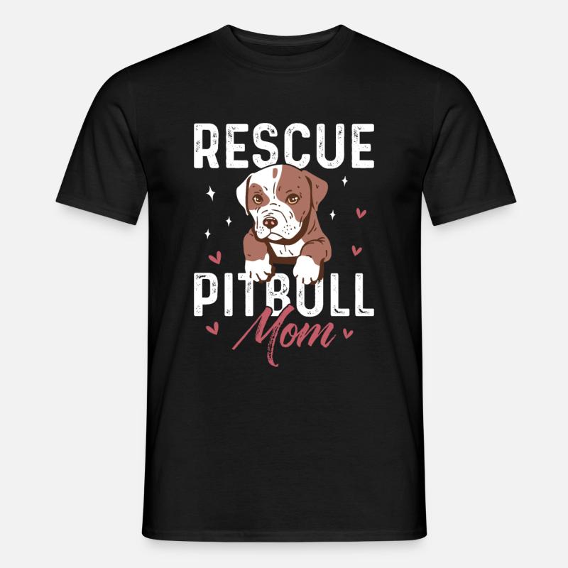 Pitbull - Männer T-Shirt - Schwarz