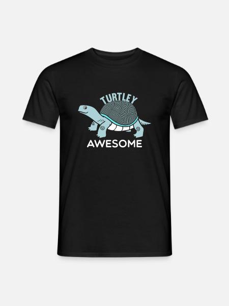 Turtley Impressionnant - T-shirt homme - noir