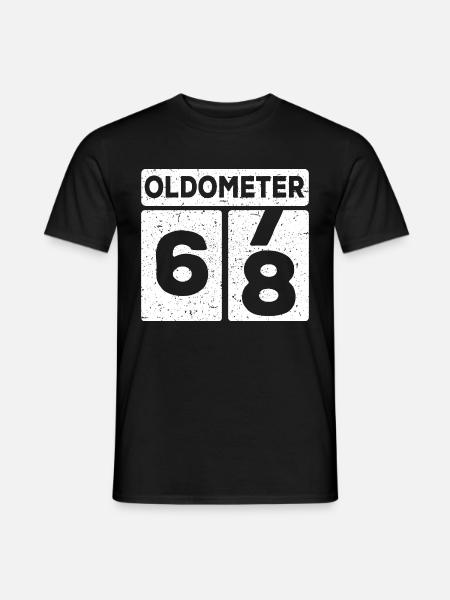 68° compleanno 68 anni divertenti 68° compleanno - T-shirt uomo - nero