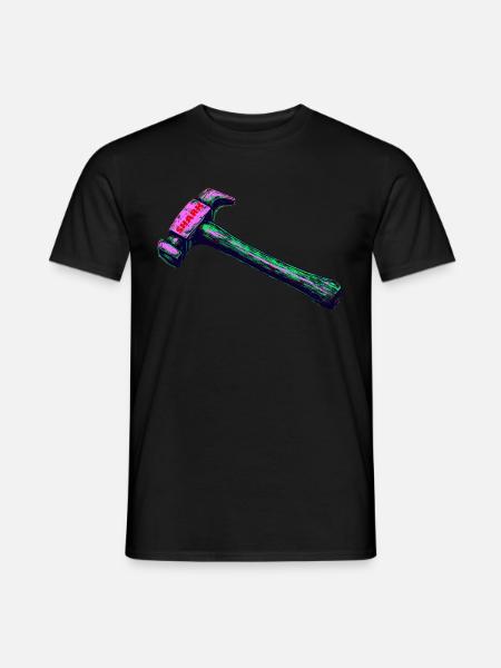 Shark Hammer - Men's T-Shirt - black