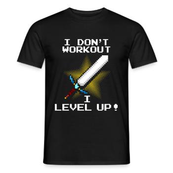 Gamers Gaming Video Game Videogame Console gamble - Men's T-Shirt - black - Front - AI Model Male 178 light (178cm)