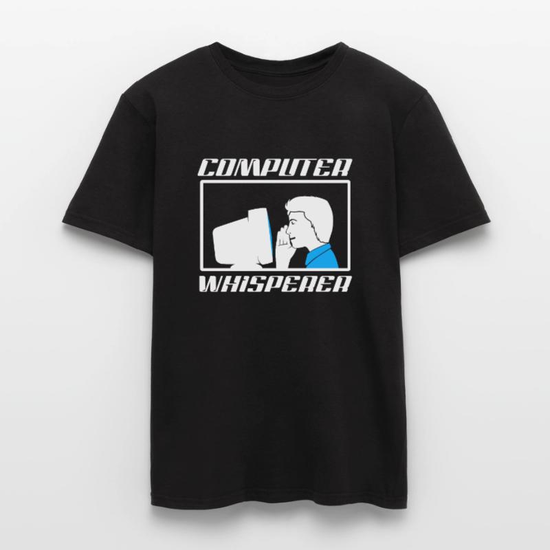 Programmierer Informatiker Computer Whisperer Männer T-Shirt