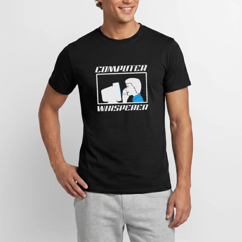 Programmierer Informatiker Computer Whisperer Männer T-Shirt