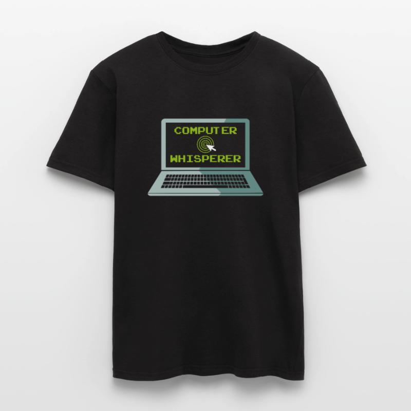 Programmierer Informatiker Computer Whisperer Männer T-Shirt