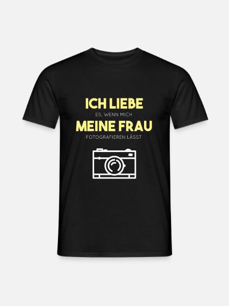 Fotograf - Männer T-Shirt - Schwarz