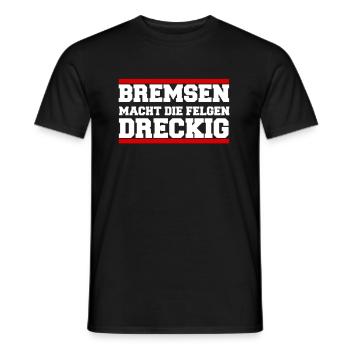 tuning, auto, turbo, tuner, motorsport, mechaniker - Männer T-Shirt - Schwarz - Vorne - AI Model Male 178 light (178cm)