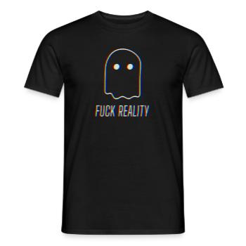 Baise réalité drogue pièces rave mdma cadeau lsd - T-shirt homme - noir - Devant - AI Model Male 178 light (178cm)