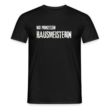 Hausmeisterin job hauswart arbeit geschenk mutter - Männer T-Shirt - Schwarz - Vorne - AI Model Male 178 light (178cm)