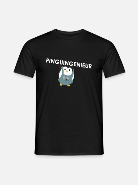 Ingenieur - Männer T-Shirt - Schwarz