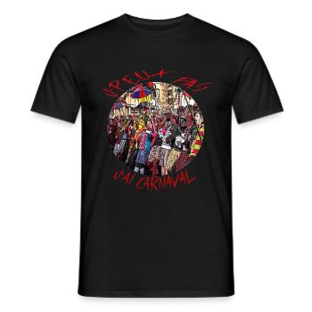 J'peux pas j'ai carnaval - T-shirt homme - noir - Devant - AI Model Male 178 light (178cm)