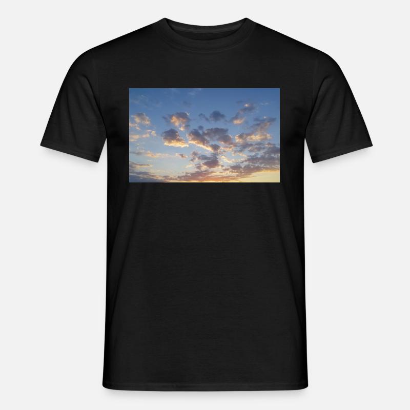 clouds - Männer T-Shirt - Schwarz