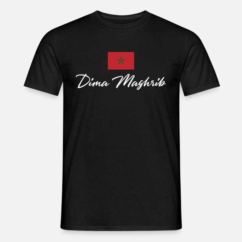 Morocco Dima Maghrib - Men's T-Shirt - black