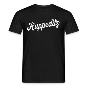 Westerwald Spruch Geschenk - Hui Wäller - Männer T-Shirt - Schwarz - Vorne - AI Model Male 178 light (178cm)