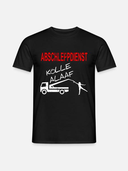 Abschleppdienst Kölle Fasching - Männer T-Shirt - Schwarz