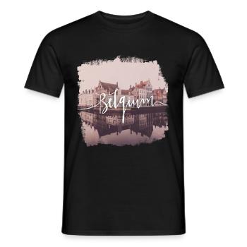 Belgium - Männer T-Shirt - Schwarz - Vorne - AI Model Male 178 light (178cm)