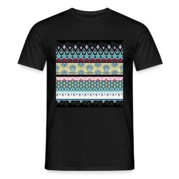 Cécile - T-shirt homme - noir - Devant - AI Model Male 178 light (178cm)