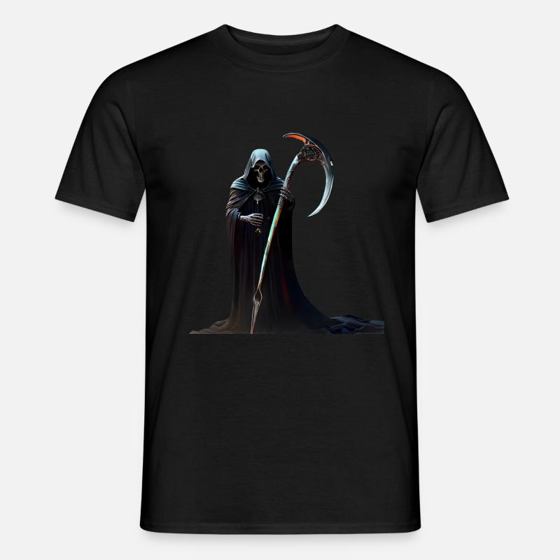 Sensenmann - Männer T-Shirt - Schwarz