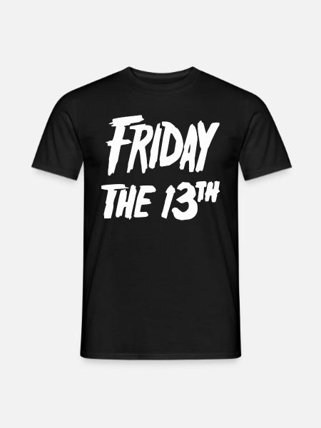 Friday the 13 - Men's T-Shirt - black