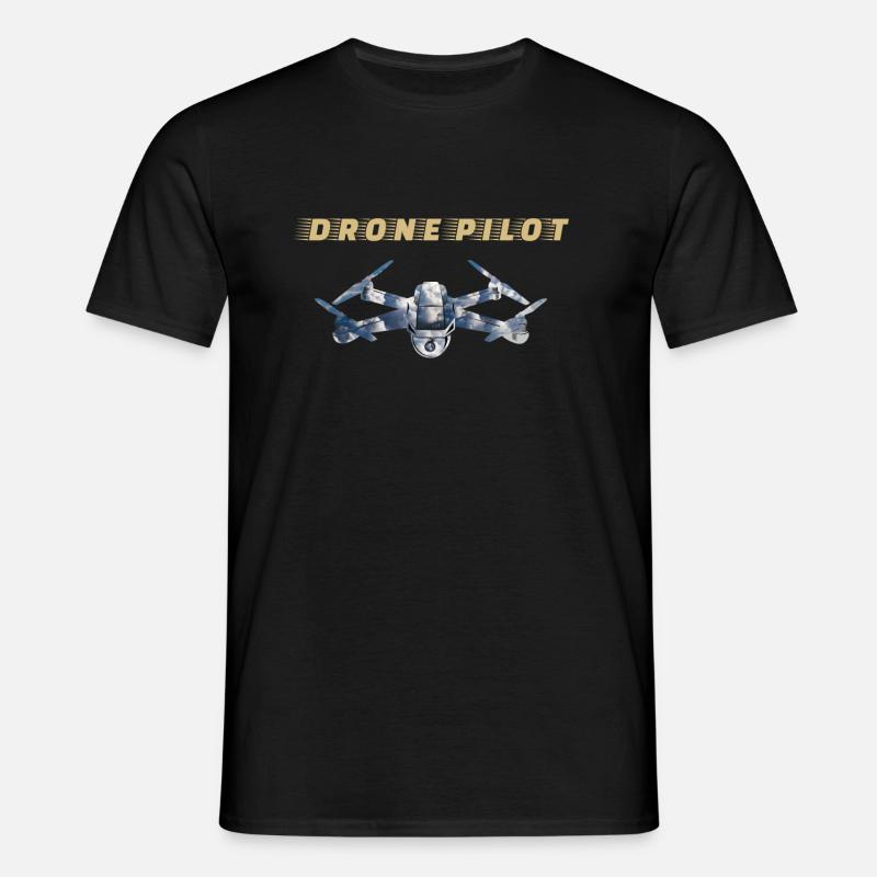 Drones Pilot Drone Pilot - Men's T-Shirt - black