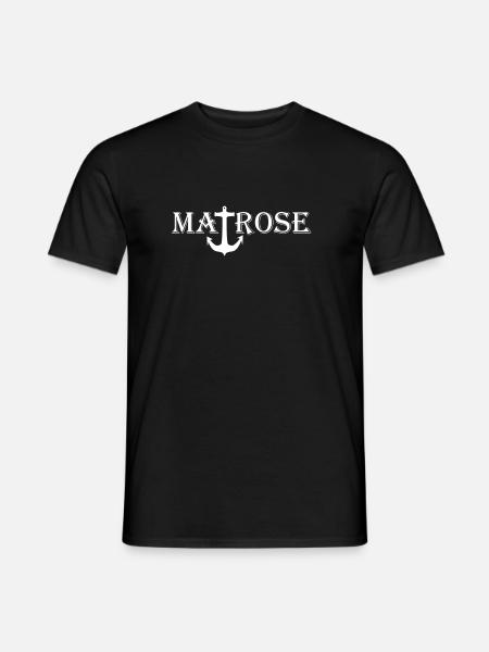 Matrose - Männer T-Shirt - Schwarz
