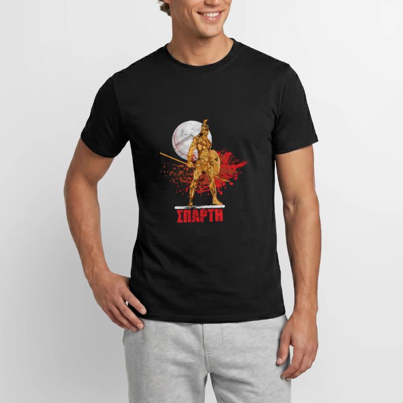 Sparta Warrior Lambda Shield Men's T-Shirt