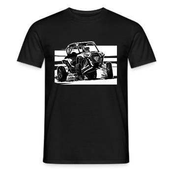 Autocross - Buggy - 4x4 - Offroad - T-shirt homme - noir - Devant - AI Model Male 178 light (178cm)