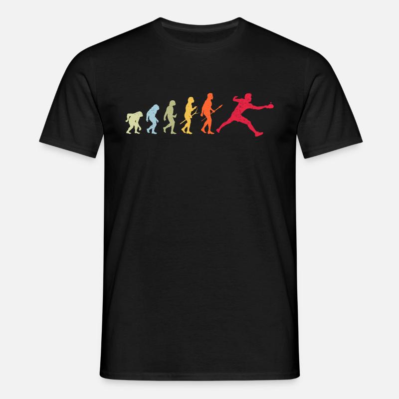 Table tennis Evolution - Men's T-Shirt - black