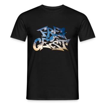 blockedTitle - Männer T-Shirt - Schwarz - Vorne - AI Model Male 178 light (178cm)