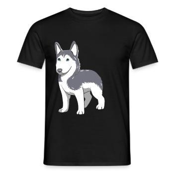 Rauque - T-shirt homme - noir - Devant - AI Model Male 178 light (178cm)
