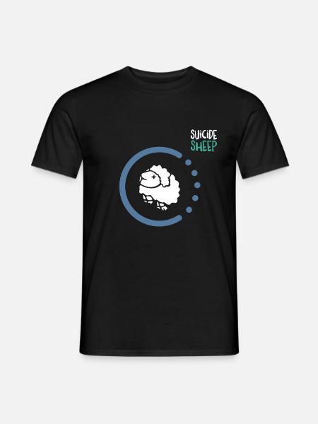 Mr Suicide Sheep - T-shirt homme - noir