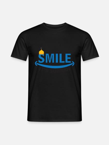 smile islam sunnah muhammad - Männer T-Shirt -