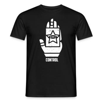 magicien magie cadeau magie - T-shirt homme - noir - Devant - AI Model Male 178 light (178cm)