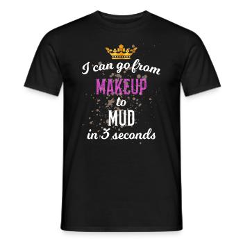 Quad cadeau chauffeur ATV - T-shirt homme - noir - Devant - AI Model Male 178 light (178cm)